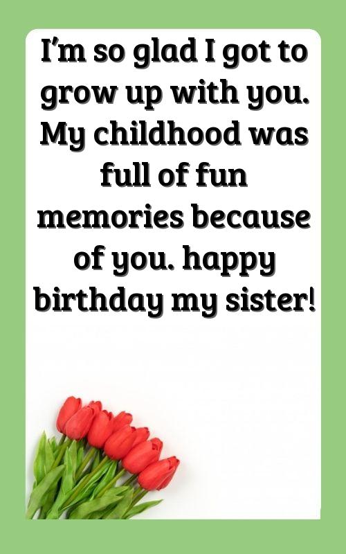 happy birthday to sister in marathi